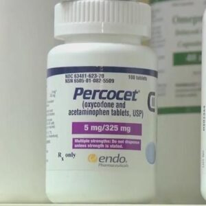 Percocet (oxycodone/acetaminophen) 5mg/325mg